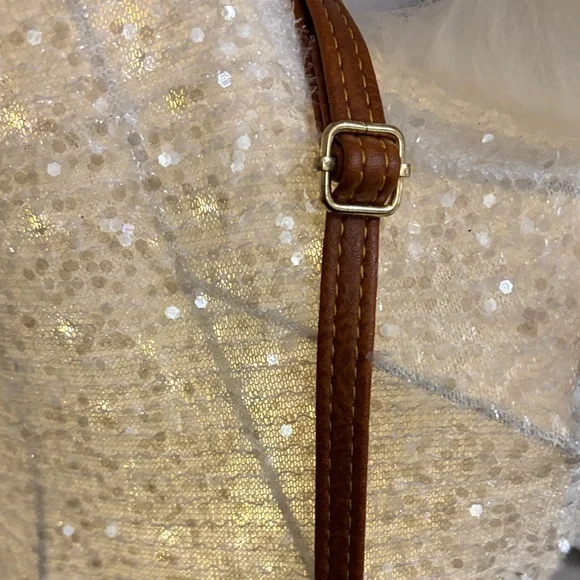 B.O.C. Born Concepts Lavender and Brown Crossbody Bag or a wristlet! - Picture 10 of 12